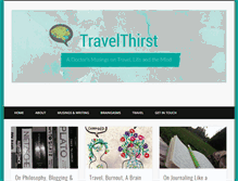 Tablet Screenshot of mytravelthirst.com